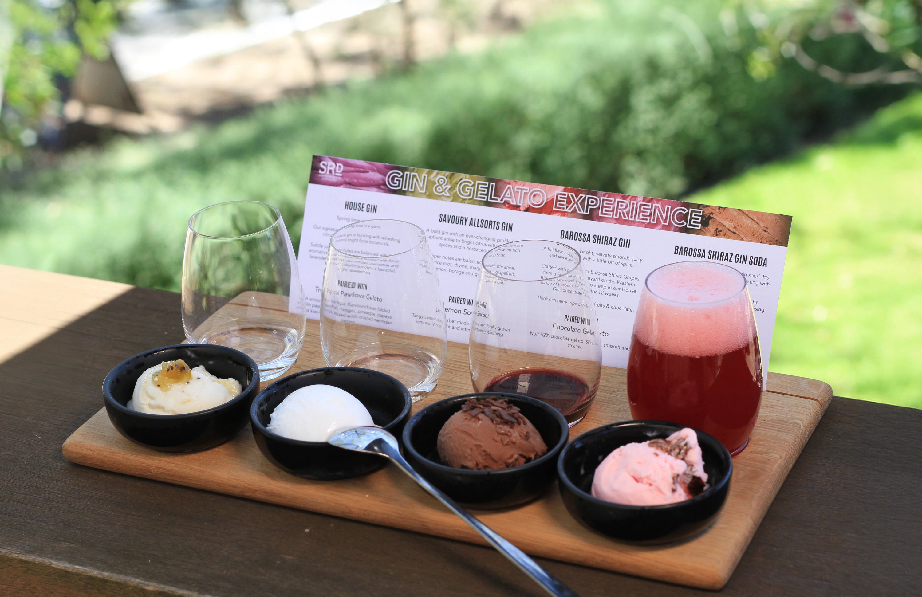 New Gin & Gelato and Pickle Tasting Experiences now available in the Barossa