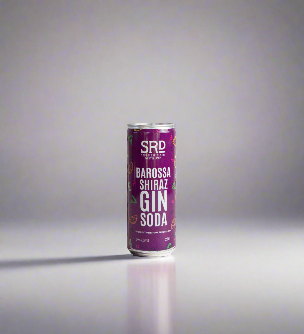 Barossa Shiraz Gin Soda Cans