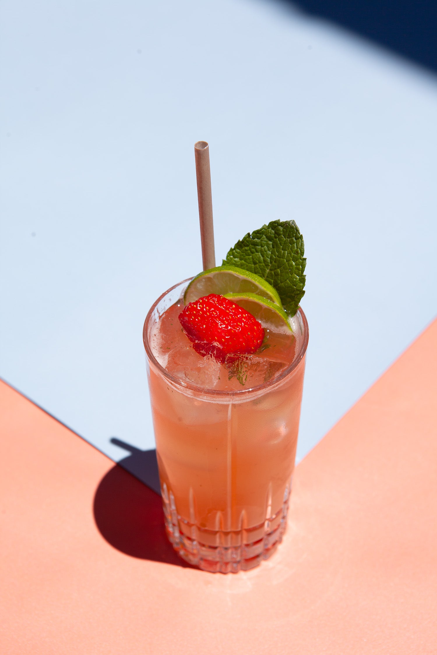 Strawberry Gin Mule