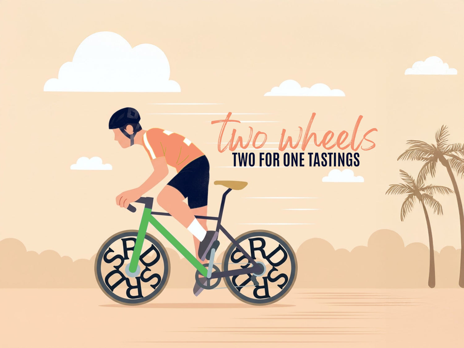 Two Wheels Two For One Tastings
